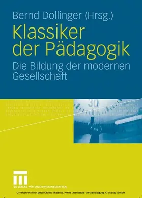 Dollinger |  Klassiker der Pädagogik | eBook | Sack Fachmedien