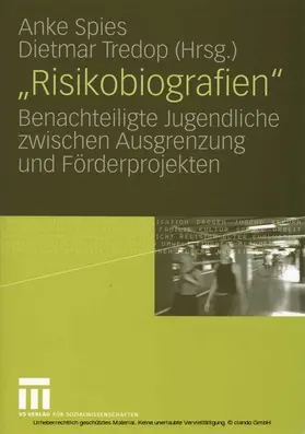 Spies / Tredop |  "Risikobiografien" | eBook | Sack Fachmedien