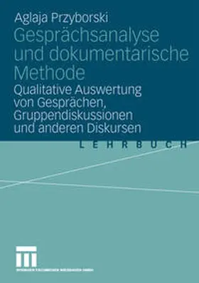 Przyborski | Gesprächsanalyse und dokumentarische Methode | E-Book | sack.de