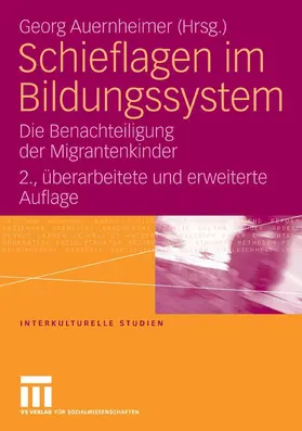 Auernheimer |  Schieflagen im Bildungssystem | eBook | Sack Fachmedien
