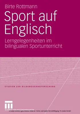 Rottmann |  Sport auf Englisch | eBook | Sack Fachmedien