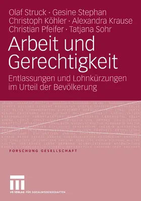 Struck / Stephan / Köhler |  Arbeit und Gerechtigkeit | eBook | Sack Fachmedien