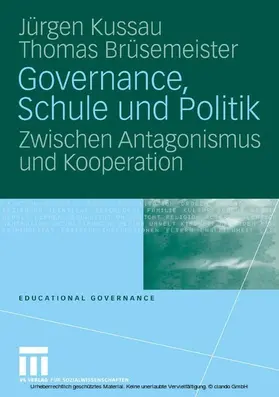Kussau / Brüsemeister |  Governance, Schule und Politik | eBook | Sack Fachmedien