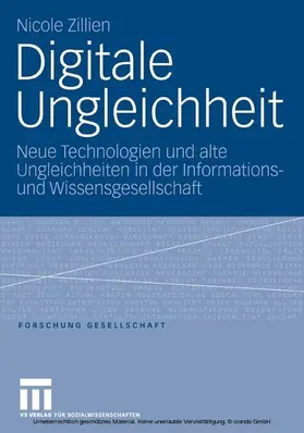 Zillien |  Digitale Ungleichheit | eBook | Sack Fachmedien