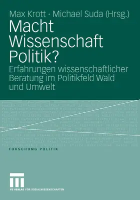 Krott / Suda |  Macht Wissenschaft Politik? | eBook | Sack Fachmedien