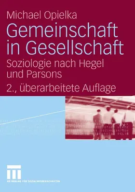 Opielka | Gemeinschaft in Gesellschaft | E-Book | www2.sack.de