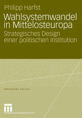 Harfst |  Wahlsystemwandel in Mittelosteuropa | eBook | Sack Fachmedien