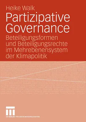 Walk |  Partizipative Governance | eBook | Sack Fachmedien