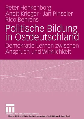 Büchner / Krieger / Pinseler | Politische Bildung in Ostdeutschland | E-Book | sack.de
