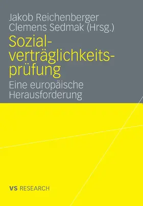 Reichenberger / Sedmak | Sozialverträglichkeitsprüfung | E-Book | sack.de