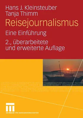 Kleinsteuber / Thimm |  Reisejournalismus | eBook | Sack Fachmedien