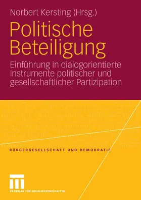 Kersting |  Politische Beteiligung | eBook | Sack Fachmedien