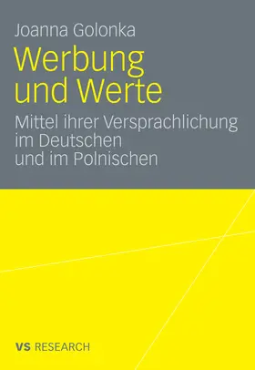 Golonka | Werbung und Werte | E-Book | www2.sack.de