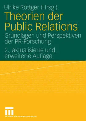 Röttger |  Theorien der Public Relations | eBook | Sack Fachmedien
