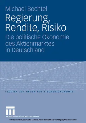 Bechtel |  Regierung, Rendite, Risiko | eBook | Sack Fachmedien