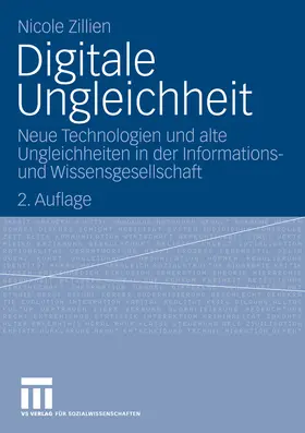 Zillien |  Digitale Ungleichheit | eBook | Sack Fachmedien