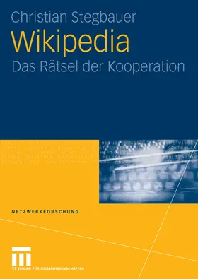 Stegbauer |  Wikipedia | eBook | Sack Fachmedien