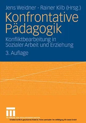 Weidner / Kilb |  Konfrontative Pädagogik | eBook | Sack Fachmedien