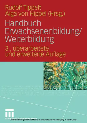 Tippelt / von Hippel |  Handbuch Erwachsenenbildung/Weiterbildung | eBook | Sack Fachmedien