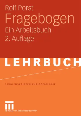 Porst |  Fragebogen | eBook | Sack Fachmedien