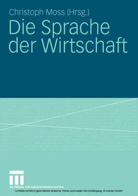 Moss | Die Sprache der Wirtschaft | E-Book | sack.de