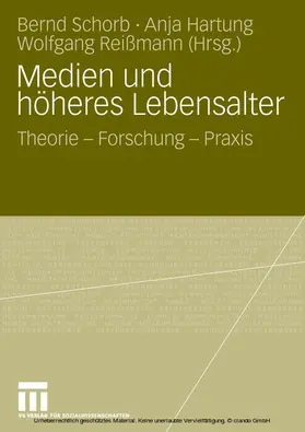Schorb / Hartung / Reißmann |  Medien und höheres Lebensalter | eBook | Sack Fachmedien