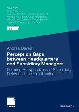 Daniel |  Perception Gaps between Headquarters and Subsidiary Managers | eBook | Sack Fachmedien