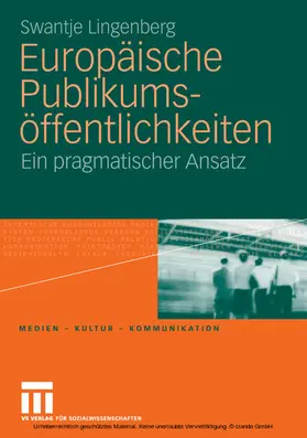 Lingenberg | Europäische Publikumsöffentlichkeiten | E-Book | sack.de