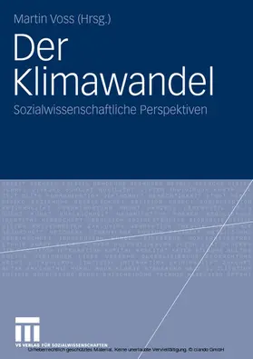 Voss |  Der Klimawandel | eBook | Sack Fachmedien
