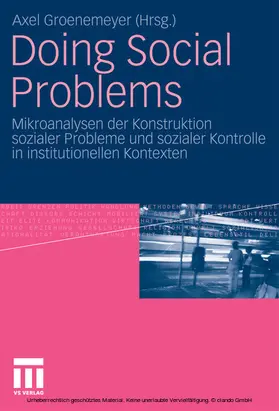 Groenemeyer |  Doing Social Problems | eBook | Sack Fachmedien