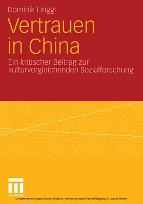 Linggi | Vertrauen in China | E-Book | sack.de