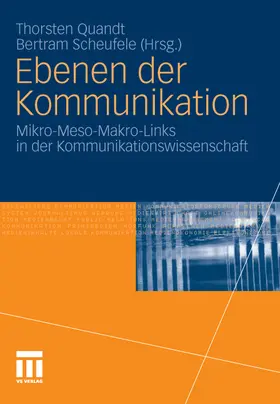 Quandt / Scheufele |  Ebenen der Kommunikation | eBook | Sack Fachmedien