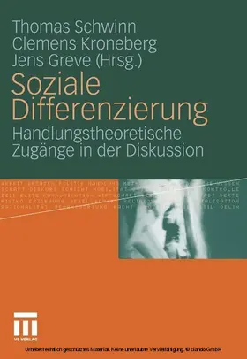 Schwinn / Kroneberg / Greve |  Soziale Differenzierung | eBook | Sack Fachmedien