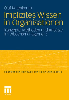 Katenkamp | Implizites Wissen in Organisationen | E-Book | sack.de