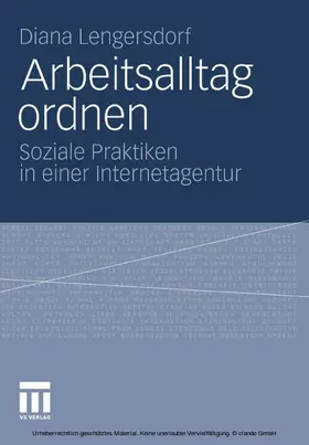 Lengersdorf | Arbeitsalltag ordnen | E-Book | www2.sack.de