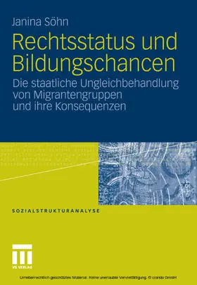Söhn |  Rechtsstatus und Bildungschancen | eBook | Sack Fachmedien