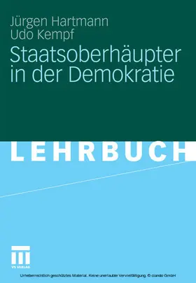 Kempf / Hartmann |  Staatsoberhäupter in der Demokratie | eBook | Sack Fachmedien