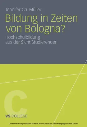 Müller | Bildung in Zeiten von Bologna? | E-Book | sack.de