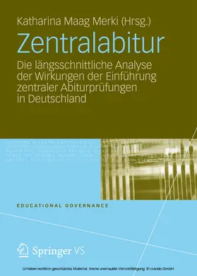 Maag Merki |  Zentralabitur | eBook | Sack Fachmedien