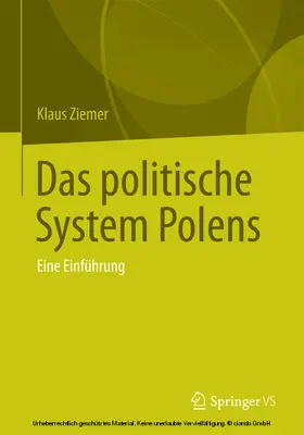 Ziemer |  Das politische System Polens | eBook | Sack Fachmedien