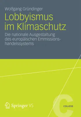 Gründinger |  Lobbyismus im Klimaschutz | eBook | Sack Fachmedien