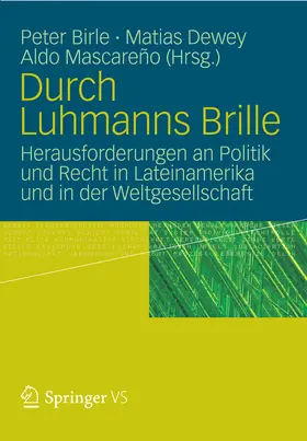 Birle / Dewey / Mascareño |  Durch Luhmanns Brille | eBook | Sack Fachmedien