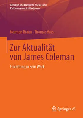 Braun / Voss |  Zur Aktualität von James Coleman | eBook | Sack Fachmedien