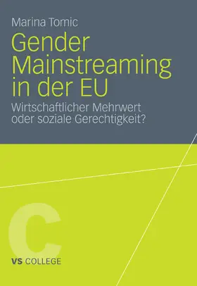 Tomic |  Gender Mainstreaming in der EU | eBook | Sack Fachmedien
