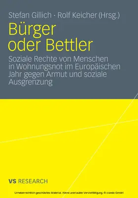 Gillich / Keicher | Bürger oder Bettler | E-Book | sack.de