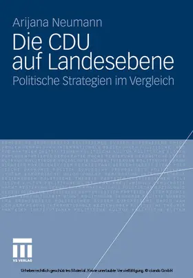 Neumann | Die CDU auf Landesebene | E-Book | sack.de
