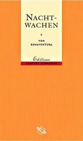 Bonaventura / Küpper |  Nachtwachen | Buch |  Sack Fachmedien