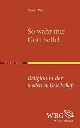 Preul |  So wahr mir Gott helfe! | Buch |  Sack Fachmedien