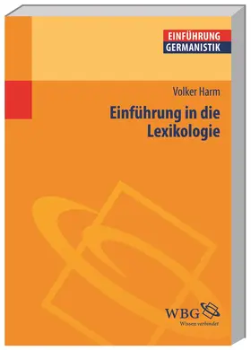 Harm |  Einführung in die Lexikologie | Buch |  Sack Fachmedien
