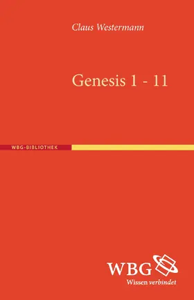 Westermann |  Genesis 1 – 11 | Buch |  Sack Fachmedien